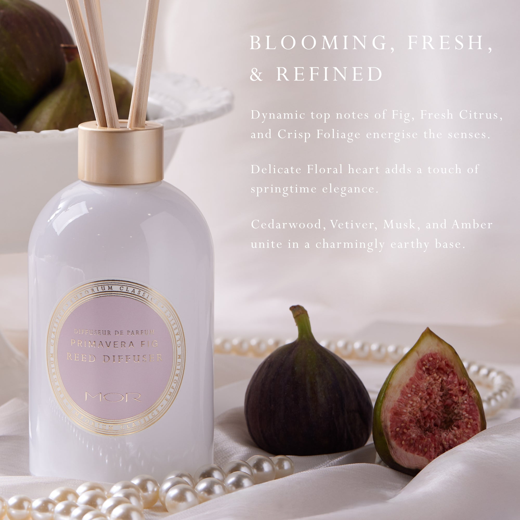 Emporium Classics Blanc Primavera Fig Reed Diffuser – MOR