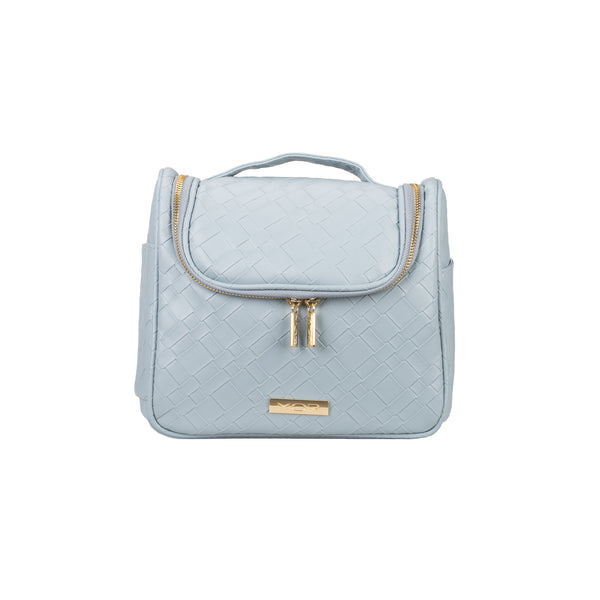 Sardinia Travel Case – Woven Blue